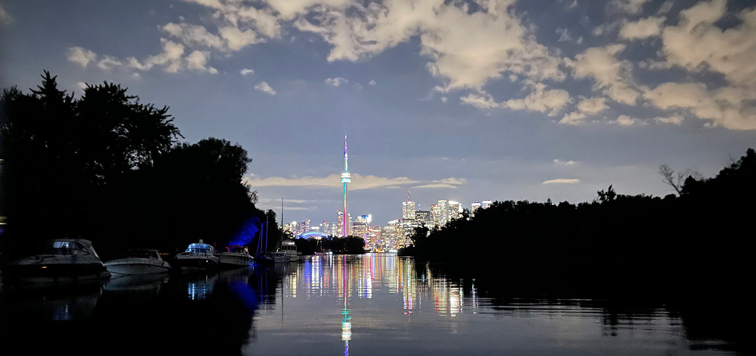 Toronto rainbow view